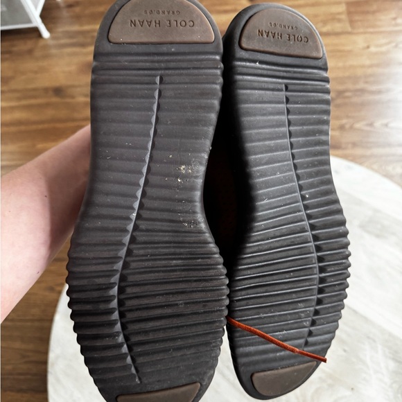 Cole Haan Men's 2.ZERØGRAND Laser Wingtip Oxford in British Tan/Java 11.5 - Picture 6 of 8